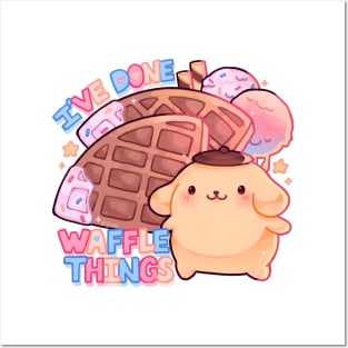 I've done waffle things Posters and Art